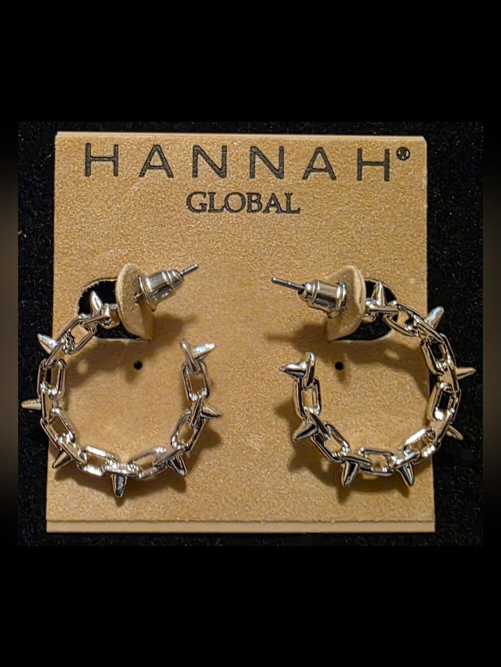 Spike Small Hoop Earrings